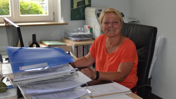 Seit Anfang Mai ist Regina Bruckmann als Lonnerstadter Bürgermeisterin im Amt, die sechs Jahre davor war sie Stellvertreterin von Rathauschef Stefan Himpel.